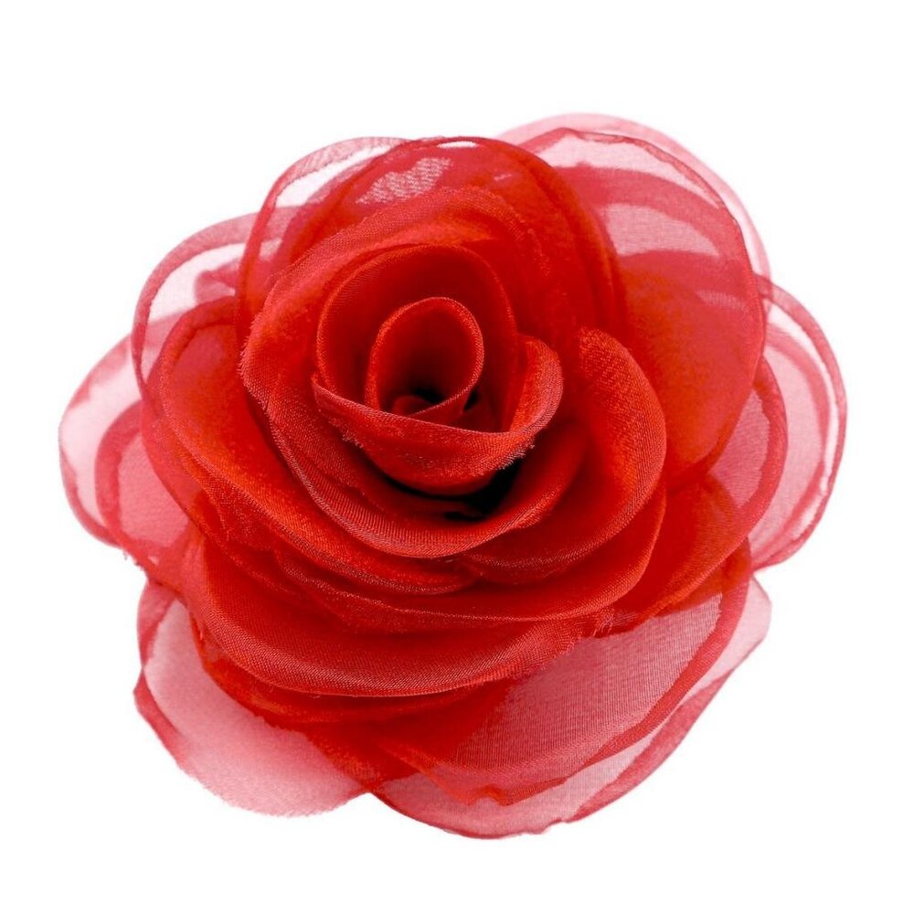 Lovely Rose Brooches And Floral Hair Clips - Decorative Accessories For Women |